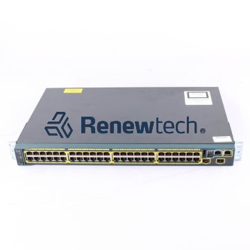 CISCO WS-C2960S-48TS-S - Cisco Catalyst 2960S Series 48-Port switch (48x 1G Base-T, 2x SFP) Integrated PSU, LAN Lite