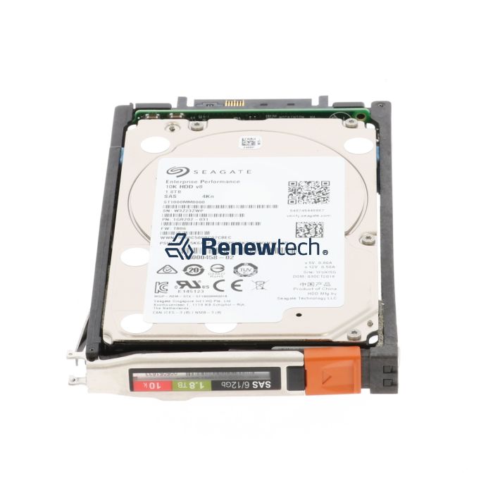 EMC 1.8TB 2.5 inch 10K 12G 4160 B 25 Unity