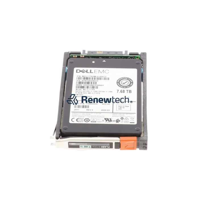 7.68TB SSD 2.5 12G SAS 520 UNITY