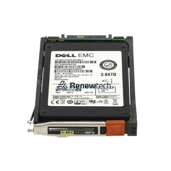 EMC 3.84TB SSD 2.5 12G SAS 520 25 T UNITY