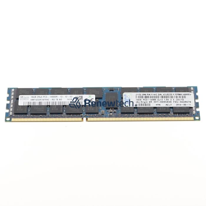 IBM 16GB (1*16GB) 2RX4 1.5V PC3-14900 MEMORY KIT 